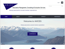 Tablet Screenshot of amces.com